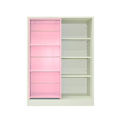 Kids Room Furniture Steel Storage Bookshelf Electrostatic Powder Coating
