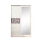 Steel Home Furniture Metal Wardrobe Closets Lately Design Printed  W900mm