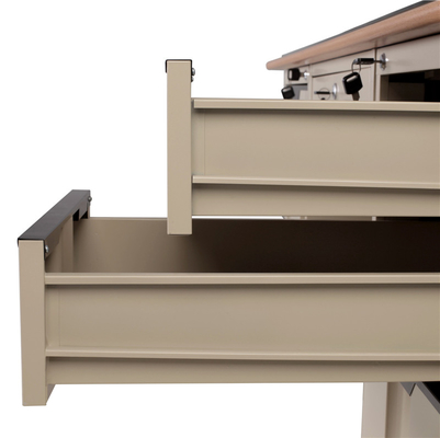 0.5-1.5mm Thickness Study Latest Steel Executive Desk Modern Office Table