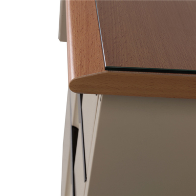 0.5-1.5mm Thickness Study Latest Steel Executive Desk Modern Office Table