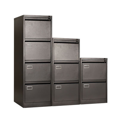 Cylinder Lock Metal Clothes Storage 4 Drawer Filing Cabinet