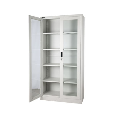 School Glass Door Document H185cm Metal Cabinet Locker