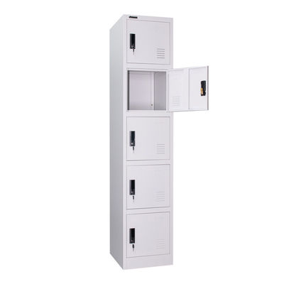 Four Small Doors Metal Lockers Steel Storage Locker Cabinet