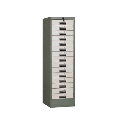KD Structure Metal Storage Cabinet With 15 Drawers Storage Metal Office Furniture