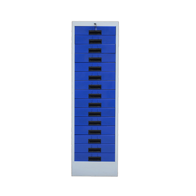 KD Structure Metal Storage Cabinet With 15 Drawers Storage Metal Office Furniture