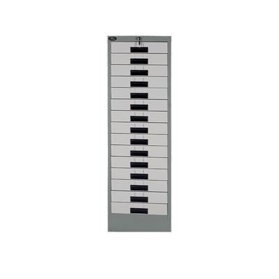 KD Structure Metal Storage Cabinet With 15 Drawers Storage Metal Office Furniture