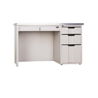Customized High Modern Design Stainless Steel Office Desk Metal Top